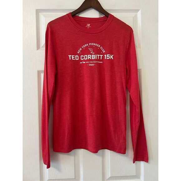 NEW BALANCE NYRR TED CORBITT 15K -2024 Long Sleeve - Picture 1 of 10